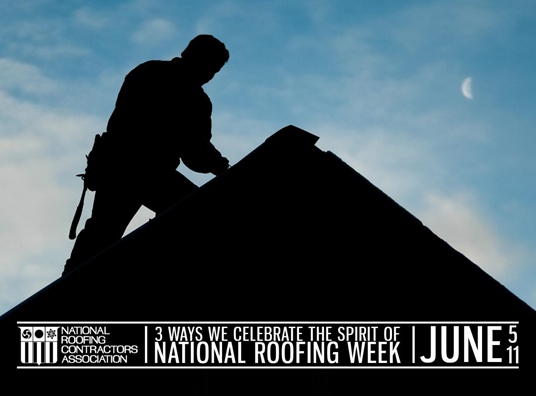 contractor working on a roof top